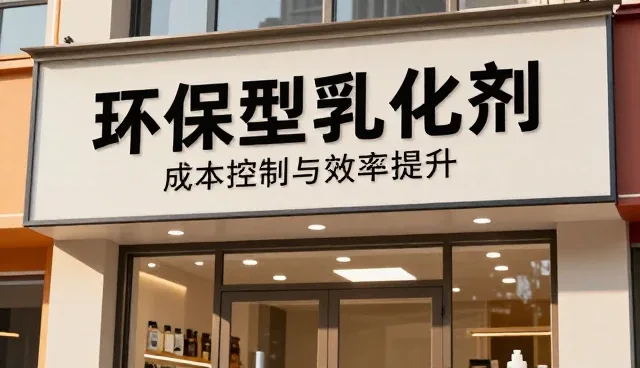 环保型乳化剂选择参考指南